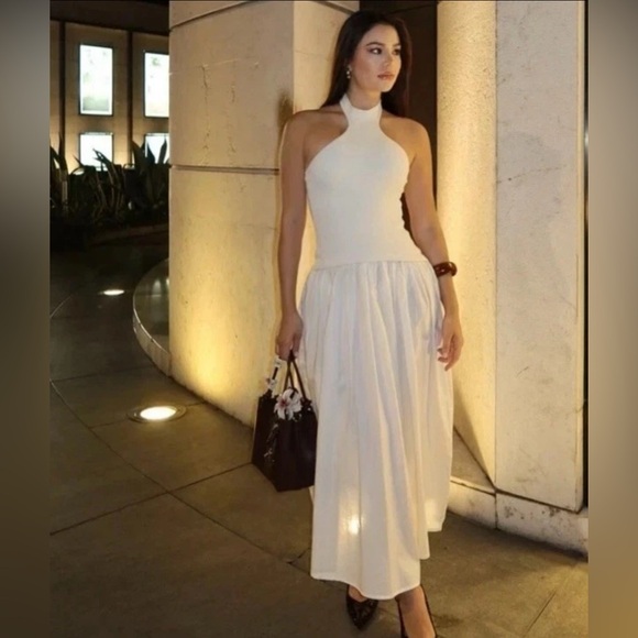 🔥🔥Zara Halter Maxi Dress - Picture 1 of 5